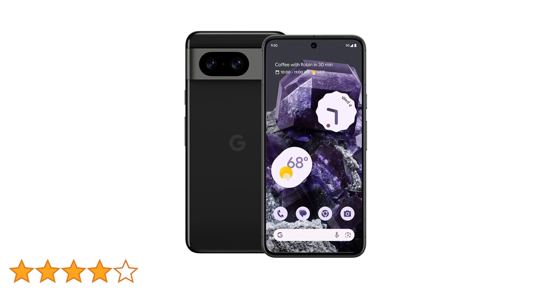 【新品未使用】Google pixel8 128GB obsidian Google Pixel 8 128GB Unlocked Smartphone (Obsidian) - Brand